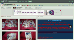 Desktop Screenshot of guardianheart.deviantart.com