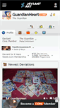 Mobile Screenshot of guardianheart.deviantart.com