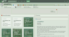 Desktop Screenshot of cyborg009lovr.deviantart.com