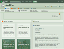 Tablet Screenshot of cyborg009lovr.deviantart.com