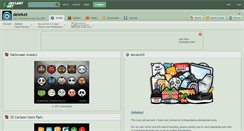Desktop Screenshot of deleket.deviantart.com