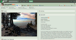 Desktop Screenshot of johnlaurie01.deviantart.com
