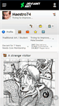 Mobile Screenshot of maestro74.deviantart.com