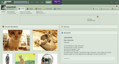 Desktop Screenshot of missmimit.deviantart.com
