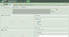 Desktop Screenshot of fuckplz.deviantart.com
