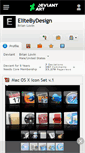 Mobile Screenshot of elitebydesign.deviantart.com