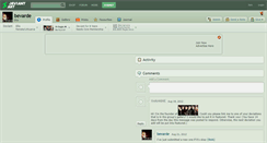Desktop Screenshot of bevarde.deviantart.com