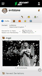 Mobile Screenshot of evilstone.deviantart.com
