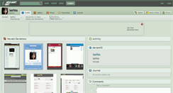 Desktop Screenshot of lashka.deviantart.com