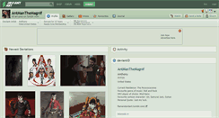 Desktop Screenshot of antmanthemagnif.deviantart.com