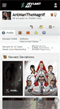 Mobile Screenshot of antmanthemagnif.deviantart.com