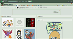 Desktop Screenshot of isolated-scetch.deviantart.com