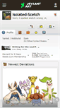 Mobile Screenshot of isolated-scetch.deviantart.com