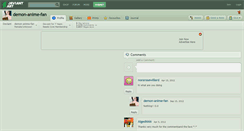 Desktop Screenshot of demon-anime-fan.deviantart.com