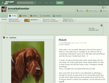 Tablet Screenshot of annushkathesetter.deviantart.com