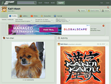 Tablet Screenshot of kairi-moon.deviantart.com