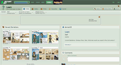 Desktop Screenshot of loam.deviantart.com
