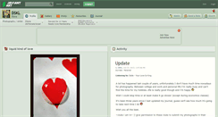 Desktop Screenshot of dskl.deviantart.com