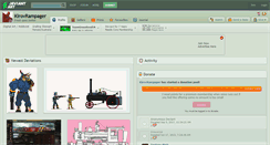 Desktop Screenshot of kirovrampager.deviantart.com