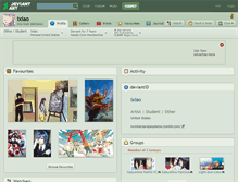 Tablet Screenshot of ixiao.deviantart.com