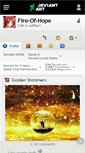 Mobile Screenshot of fire-of-hope.deviantart.com