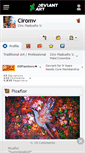 Mobile Screenshot of ciromv.deviantart.com