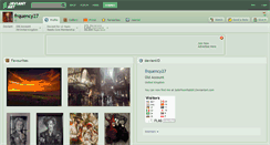 Desktop Screenshot of frquency27.deviantart.com