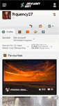 Mobile Screenshot of frquency27.deviantart.com
