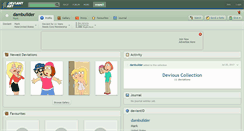 Desktop Screenshot of dambuilder.deviantart.com