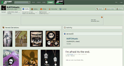 Desktop Screenshot of burtontastic.deviantart.com
