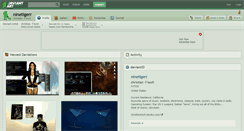 Desktop Screenshot of ninetigerr.deviantart.com