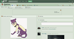Desktop Screenshot of peetachan.deviantart.com