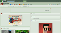 Desktop Screenshot of damiansart.deviantart.com