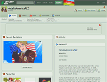 Tablet Screenshot of hetaliaamericaplz.deviantart.com
