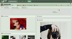 Desktop Screenshot of katewonder.deviantart.com