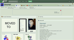 Desktop Screenshot of frikenninja7.deviantart.com
