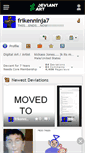 Mobile Screenshot of frikenninja7.deviantart.com