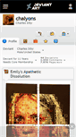 Mobile Screenshot of chalyons.deviantart.com