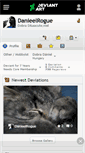 Mobile Screenshot of danieelrogue.deviantart.com