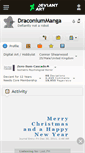 Mobile Screenshot of draconiummanga.deviantart.com