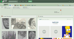 Desktop Screenshot of jade47.deviantart.com