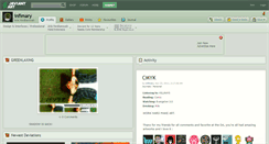 Desktop Screenshot of infimary.deviantart.com