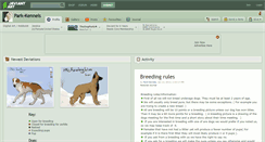 Desktop Screenshot of park-kennels.deviantart.com