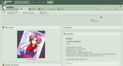 Desktop Screenshot of birdbox.deviantart.com
