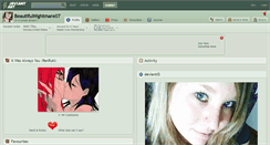 Desktop Screenshot of beautifulnightmare07.deviantart.com