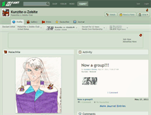 Tablet Screenshot of kunzite-x-zoisite.deviantart.com