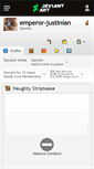 Mobile Screenshot of emperor-justinian.deviantart.com