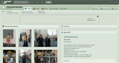 Desktop Screenshot of cheeranimefreak.deviantart.com