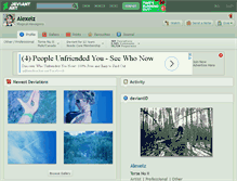 Tablet Screenshot of alexeiz.deviantart.com