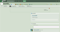 Desktop Screenshot of draculoiddd.deviantart.com